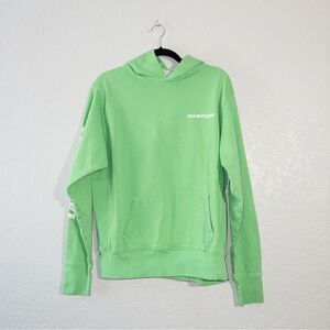 Talentless Green Unisex Hooded Sweatshirt Size Small‎